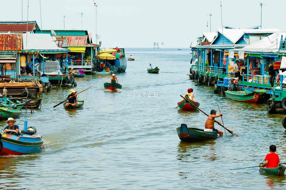 Visita del lago Kompong Khleang