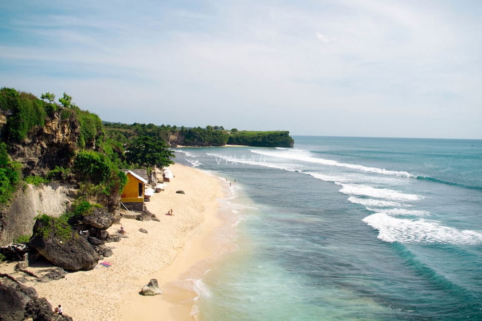 Visita Thomas Beach, Balangan o Binging beach