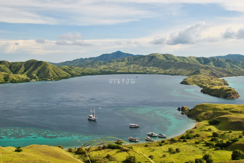 Navegacion por el Parque Nacional de Komodo