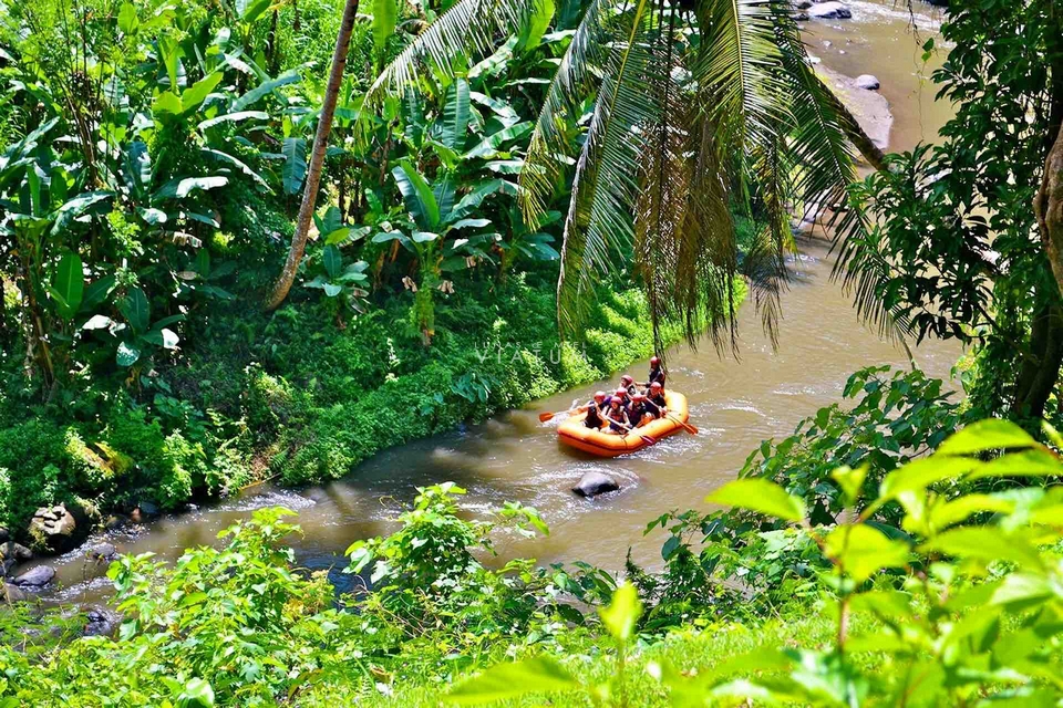 Rafting por Rio Ayung