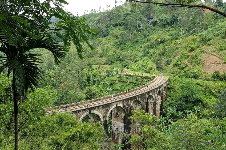 Visita del Tren y el Puente de los Nueve arcos