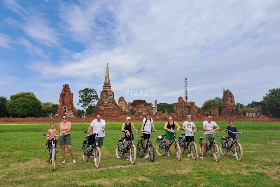 Paseo en Bici en Ayutthaya