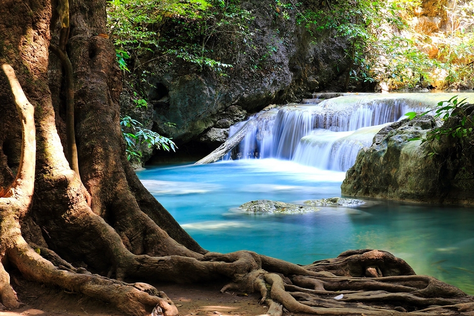 Visita al Parque Nacional de Erawan Falls