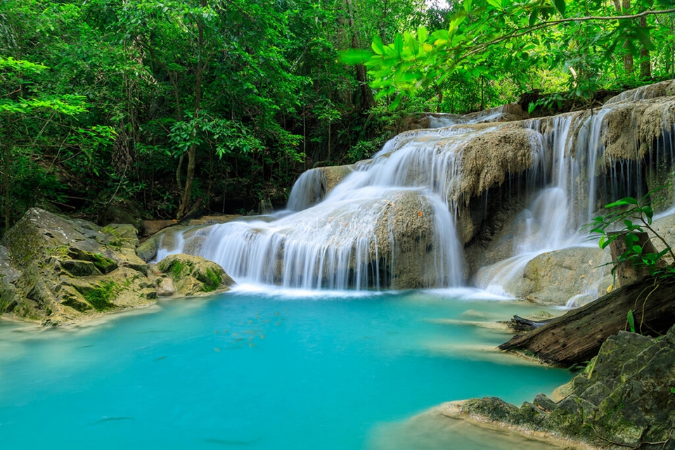 Visita al Parque Nacional de Erawan Falls