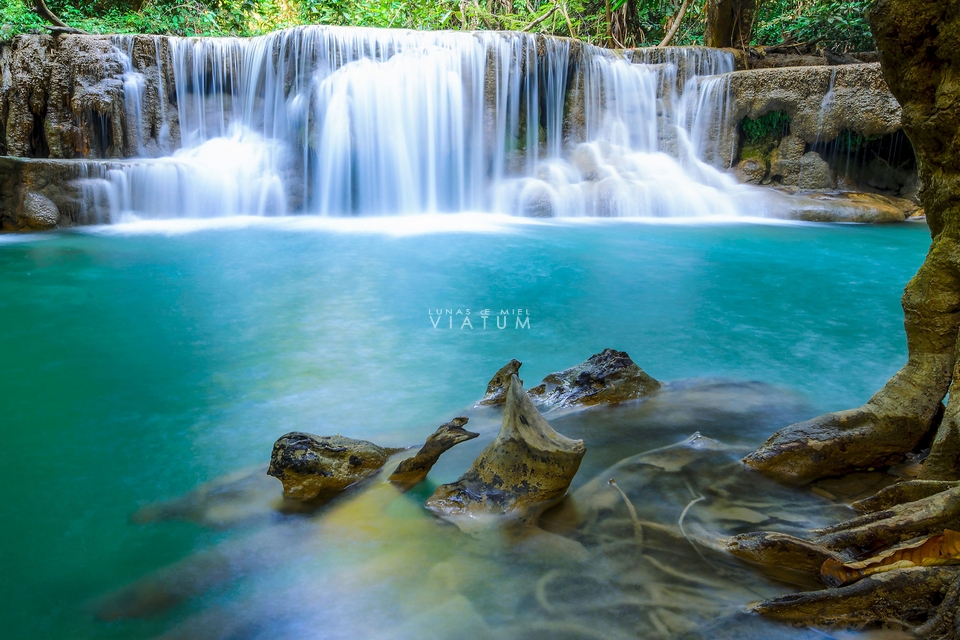 Visita al Parque Nacional de Erawan Falls