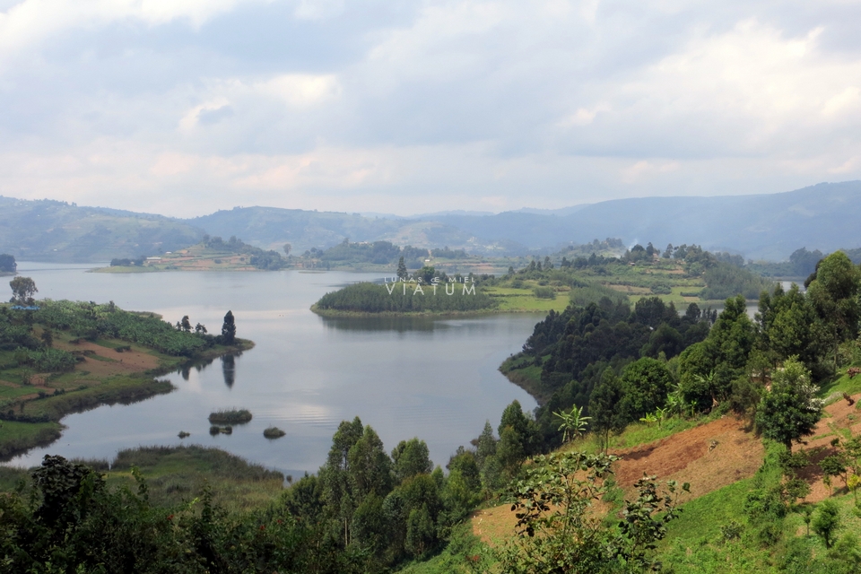 Paseo en bote por lago Bunyonyi