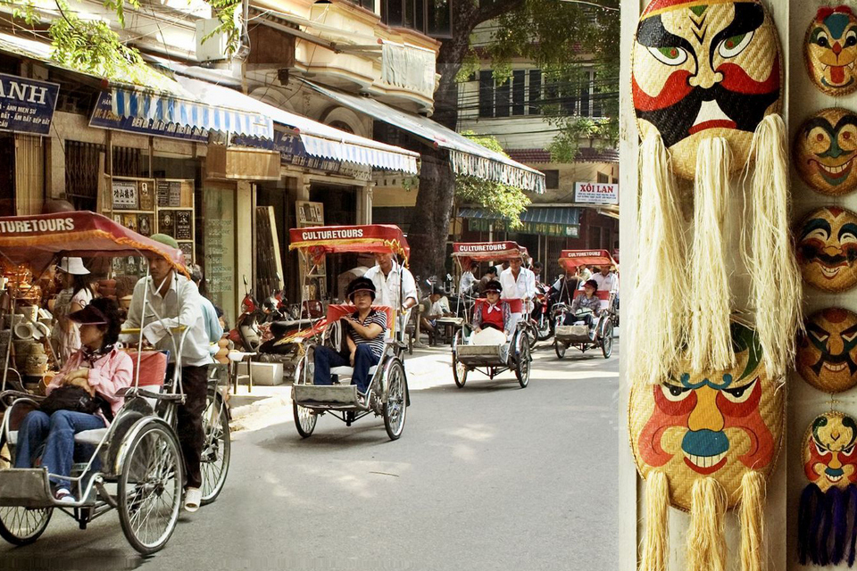 Paseo en Ciclo en Hanoi