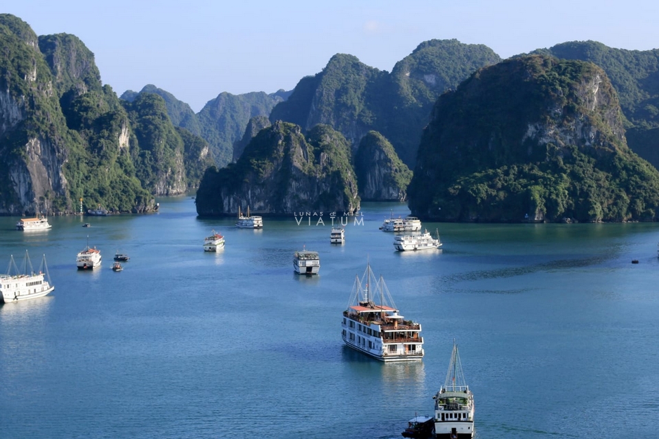 Crucero en la Bahía de Halong