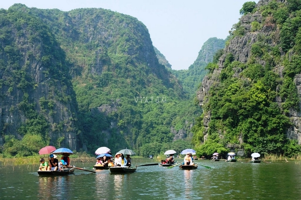 Paseo en bote en Tam Coc